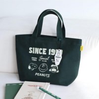문방구시리즈 토트백 피너츠 75주년 스누피 에코백 키링 캐릭터굿즈