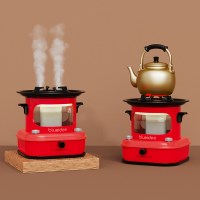 레트로 풍로 초음파 가습기 사무실 가정용 캠핑 불멍 무드등