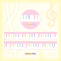 [크리미밀키] 밀키 피아노 마스킹테이프