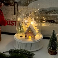 화이트 포레스트 오브제 무드등 크리스마스 장식 소품 인테리어 조명