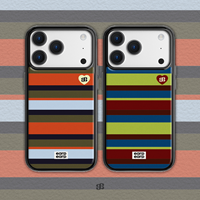 [모음전]멀티 스트라이프 에폭시 범퍼 케이스 기본/맥세이프-2TYPE