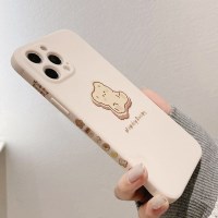 테두리 곰돌이 풀커버 아이폰 케이스