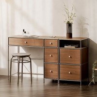 헤이몰리 헤이즈 미드센츄리 모듈 800 서랍 화장대 + 400 서랍장 세