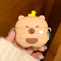 귀여운 카피바라 실리콘 에어팟 케이스