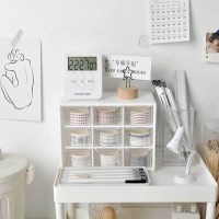 깔끔하게 화장대 책상정리 미니서랍 플라스틱서랍장