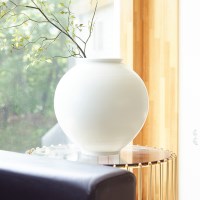 박수재 작가 도담 달항아리 특특대 5호 화병 37cm 오브제 도자기 백
