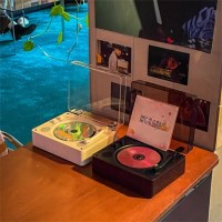 뮤트로 CD플레이어 가정용 블루투스 스피커 겸용 고음질 오디오