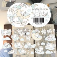 [소소히히] 천사 고양이의 밤 키스컷 테이프