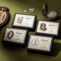 빈티지 레트로 소품 실링왁스 브로치 다꾸 스티커