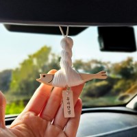 미니 액막이 명태 차량용 룸미러형 걸이형 새차 신차 첫차 인테리어 