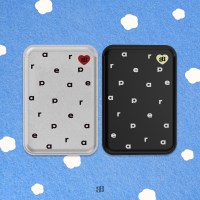 [모음전]로고 패턴 맥세이프 레더 카드지갑-2Colors