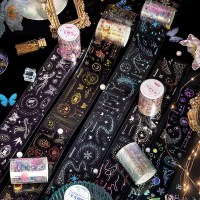 홀로그램 감성 나비 별 키스컷 다꾸 데코 마스킹테이프 마테