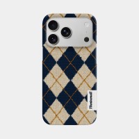 vintage knit argyle [하드 폰케이스]