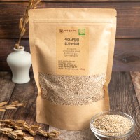 유기농 씻어 말린 국산 참깨(2025년산) 500g