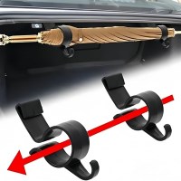 트렁크우산걸이 차량용 보관 거치대 우산 정리 홀더 2P