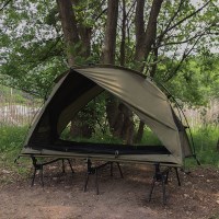 Ape to Camper 솔캠 1인용 백패킹 경량 쉘터 와이드 야전 침대 허그 