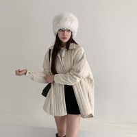 여자 코듀로이 골덴 오버루즈핏 누빔 자켓 점퍼