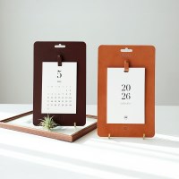 프라임 레더 2026 캘린더 달력 2color