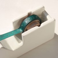 Velvet Ribbon Green Shining Silver Foil Masking Tape