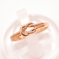 [오팔하우스]14k 꼬임 벨트 반지 OPDLR1266