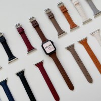 애플워치 스트랩 슬림가죽 레더 가죽 밴드 호환