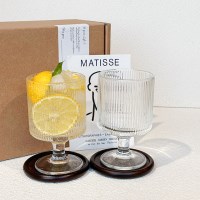 홈카페 플리츠 고블렛잔 2인 선물세트 답례품