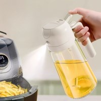 투명 강화유리 기름 오일 간장 소스 시럽 양념통 스프레이 병 대형