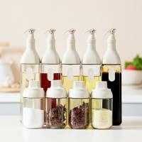 주방 양념통 오일병 조미료통 밀폐 스푼형 소스통