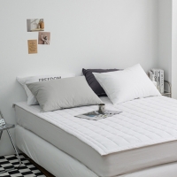 [메종쉼] 40수 순면 밴딩 침대패드 사계절 누빔 매트리스패드 9컬러