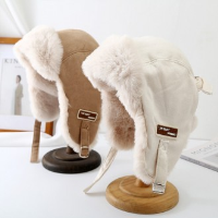 따뜻한 겨울 방한 버킷햇 모자 귀달이 털모자 벙거지