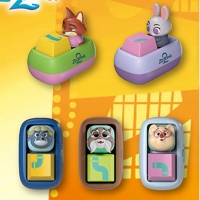 주토피아 키캡 랜덤 키링 피규어