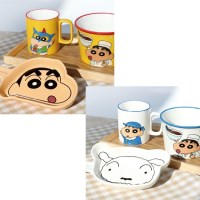 짱구는 못말려 짱구 흰둥이 1인 식기 세트