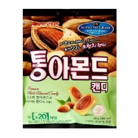 오리온 통아몬드 캔디 90g x 3 고소한 아몬드