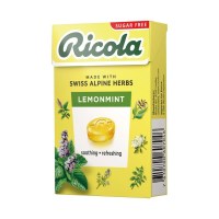 무설탕 스위스 허브캔디 리콜라 레몬민트 40g
