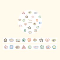 말랑단추 마스킹테이프