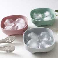 원형 왕구슬 실리콘 아이스몰드 4구