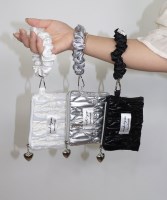 [핸드메이드] 링클 플랫 손목 파우치