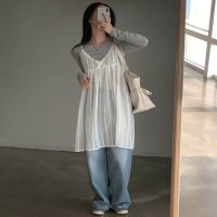 [홍은]롱나시 러블리뷔스티에 시스루뷔스티에 원피스 러블리 시스루
