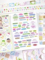 하고싶은말 라벨 글리터 키스컷마테 10종선택