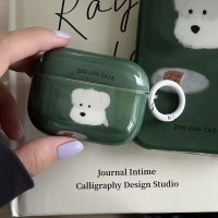 미노라 그린 비숑 에어팟 1/2/3/4 PRO 케이스