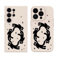 비비파이 투게더 캣 패브릭 케이스 갤럭시S26