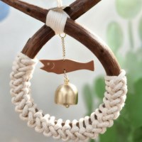 마크라메 소코뚜레 명태 현관 인테리어 풍수 개업선물 집들이 이사 