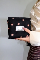 [핸드메이드]별이 빛나는 밤 스퀘어 필로우 스트랩 파우치