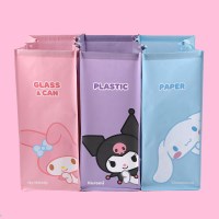 산리오 캐릭터 3단 분리수거함 60cm