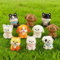 얌전한 강아지 피규어 10종세트