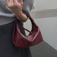 글로시 토트 소프트레더 투웨이 백