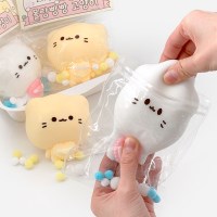 조선문방구 몰랑빵빵 고양이 스퀴시