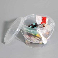 투명 구디백 원형 쿠키통 300ml