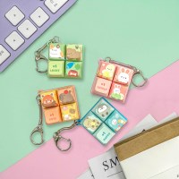 몽글스 키캡키체인