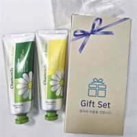 과일나라 캐모마일 쉐어버터 핸드크림60ml+풋크림60ml+풋비닐1세트